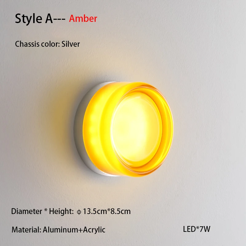Style A  amber