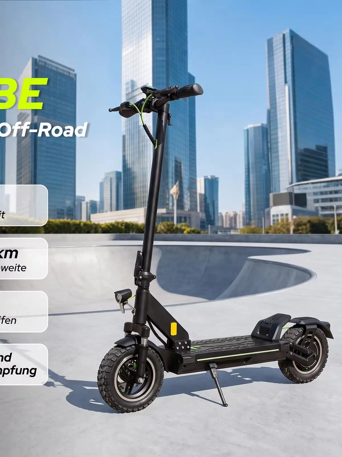 Todimart D6 ABE E-Scooter Elektroroller für Erwachsene 48V 13Ah Doppelmotoren Elektroroller 10 Zoll Reifen 20km/h Geschwindigkeit Faltbarer City-Pendlerroller Vordere Federung