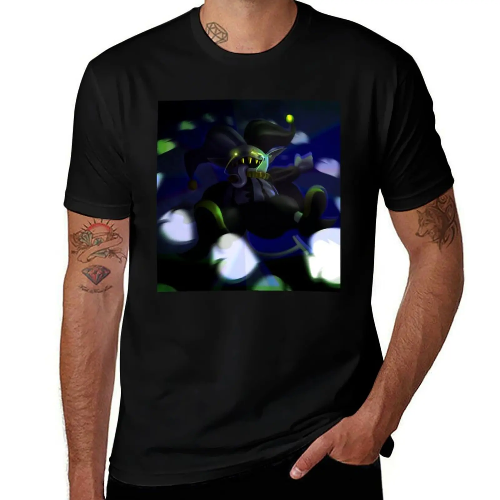 World Revolving T-Shirt Casual Fashion Short Sleeve Cotton T-Shirt