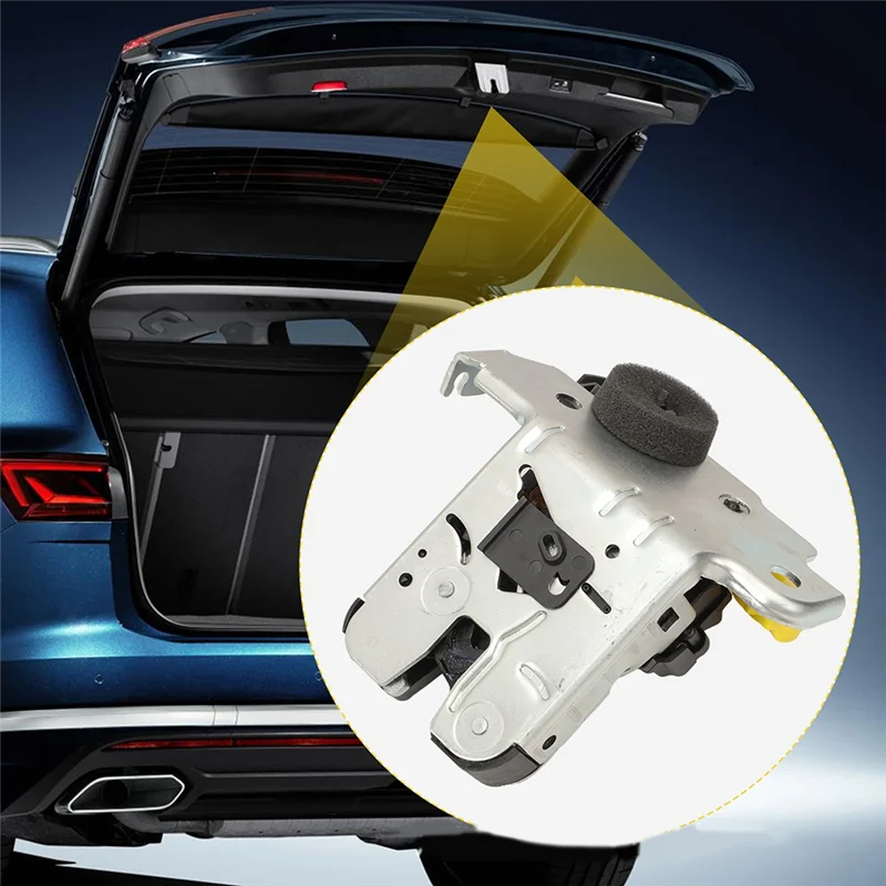 Car Tailgate Lock Rear Trunk Lid Lock Latch 5NA827506 For Vw Tiguan Touareg 2017-2022