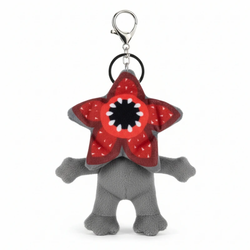 Llavero de Peluche de Demogorgon de Stranger Things, Personajes de Dibujos Animados, Llavero de Peluche de Anime, Regalo de Halloween para Niños y Niñas