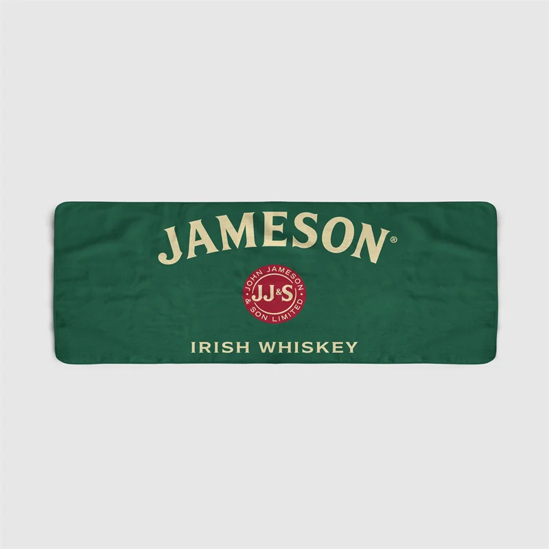 Jameson logo Suave Absorbe el sudor Natación Gimnasio Fitness Camping Correr Ciclismo Toallita Toallas 010