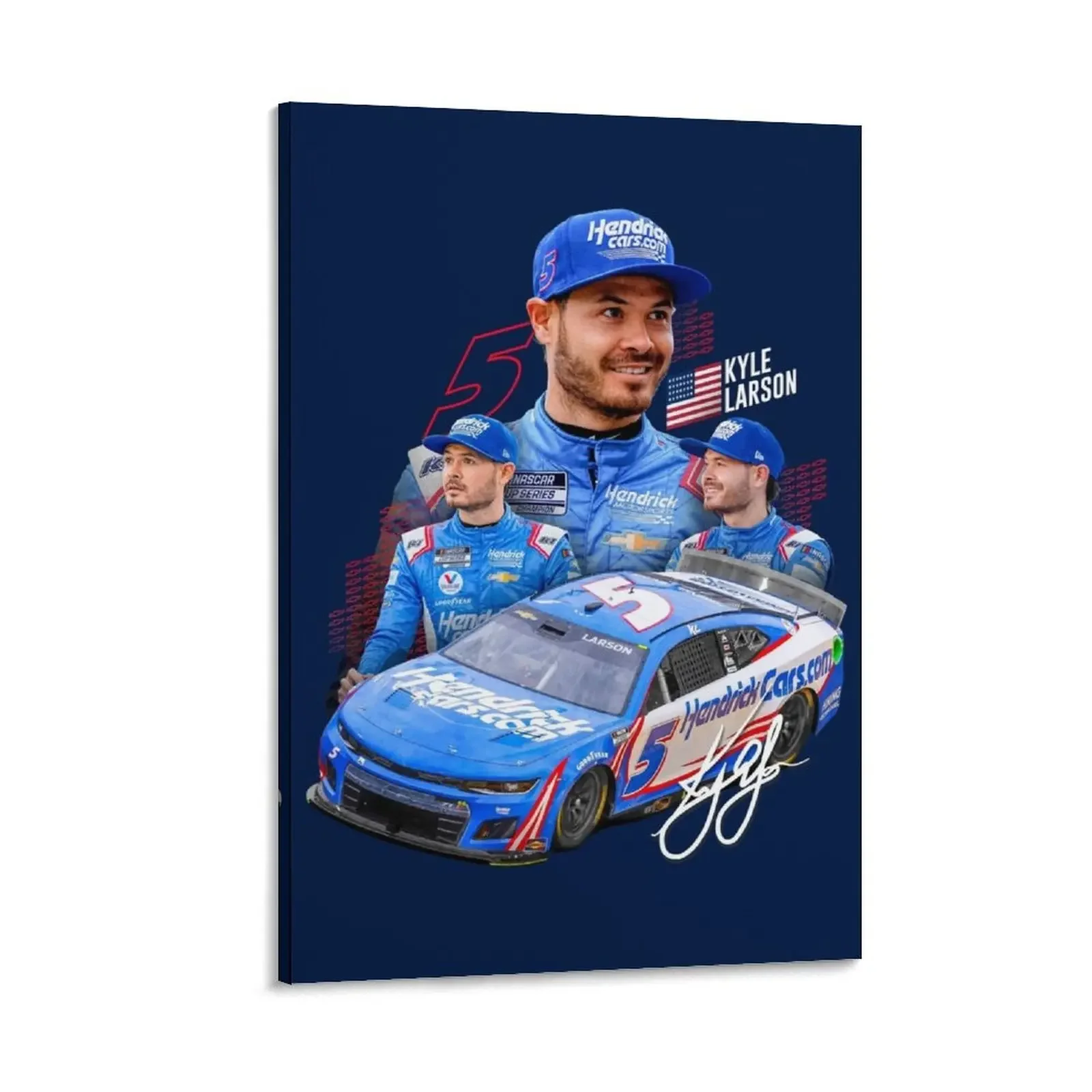

NEW Kyle Larson NEXT GEN 2022 Graphic Canvas Painting bedroom decor Wall paintings large paintings modern living room decoration