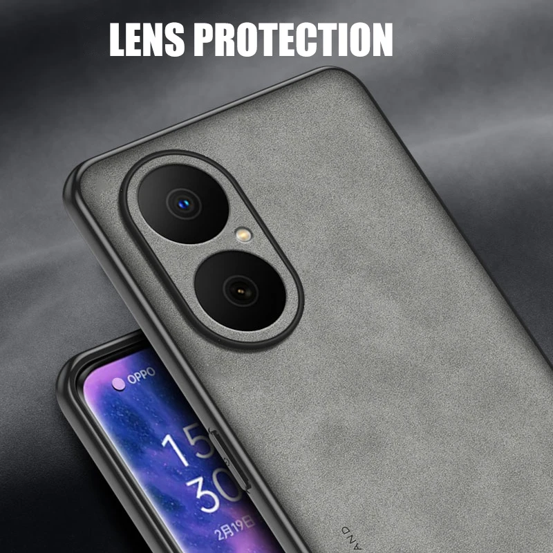 Чехол для Huawei Enjoy 80, мягкая рамка из ТПУ из овчины, задняя крышка для Enjoy 70, защитный противоударный чехол