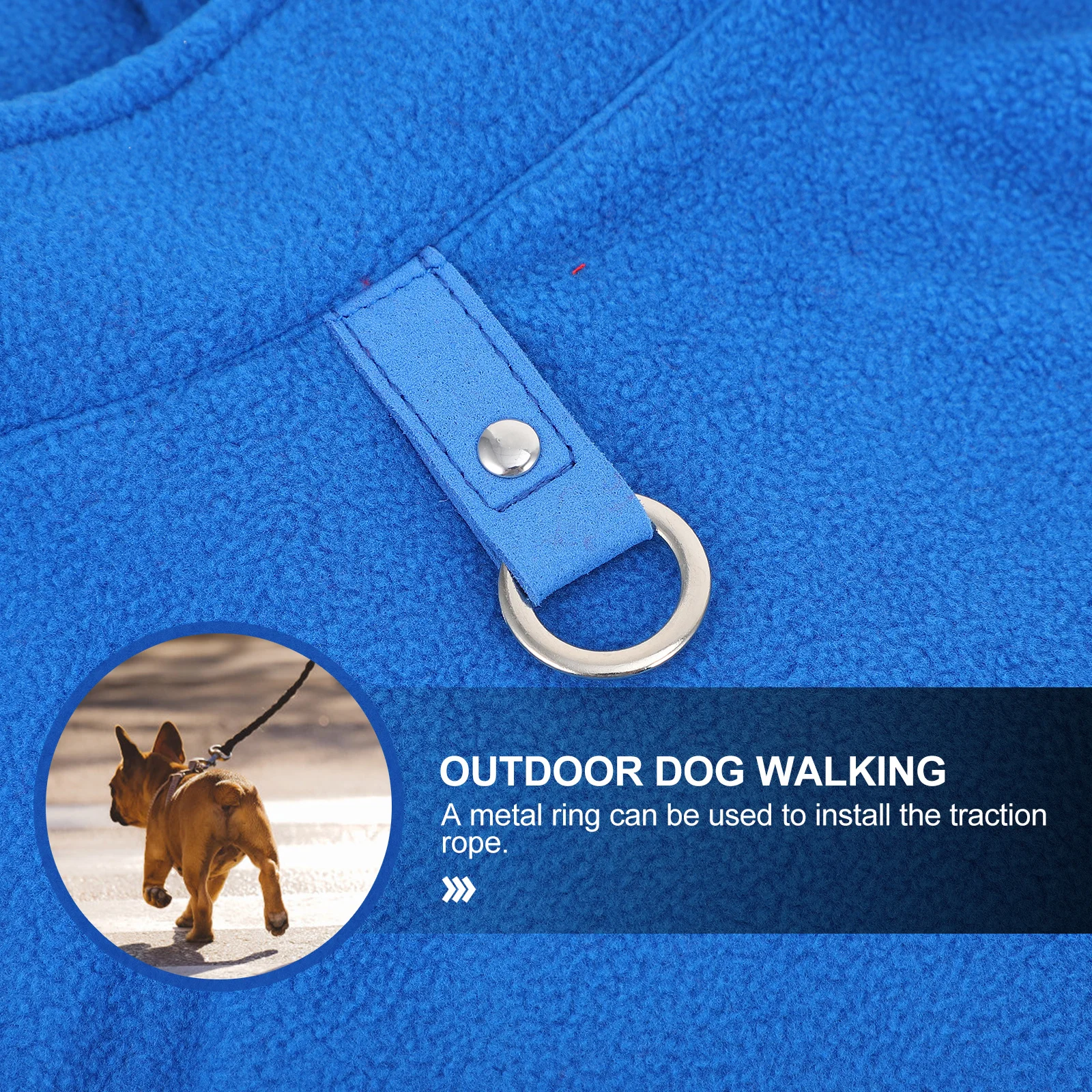 

1Pcs Winter Dog Vest Solid Color Puppy Clothes Warm Soft Comfortable Pet Coat Easy Wear Outdoor Pet Vest