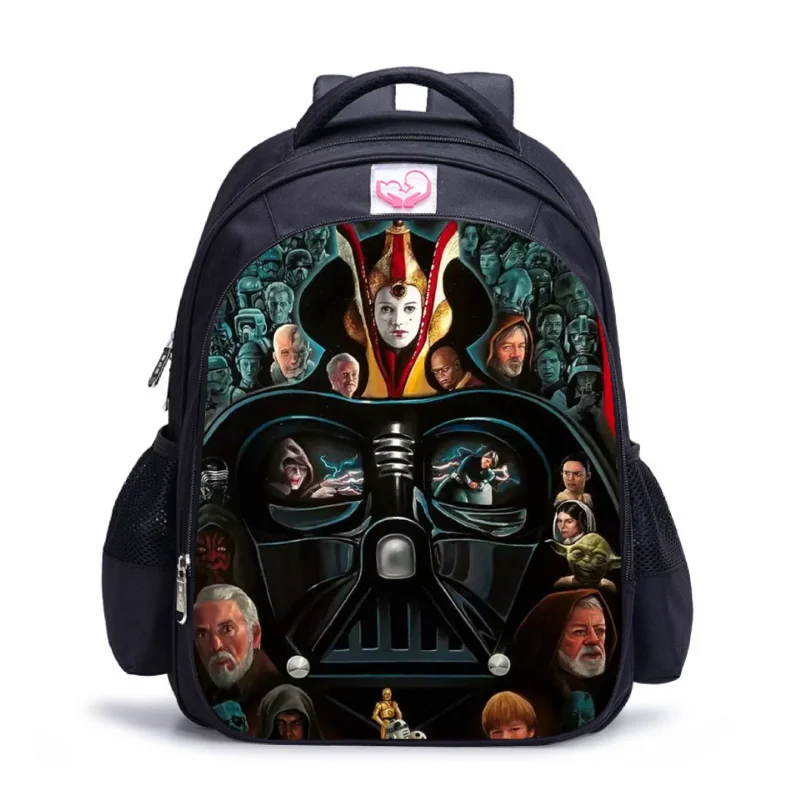 Backpack STAR WARS Film and Television Peripheral Yoda Baby Student School Bag Children\'s Backpack School Bag Gift