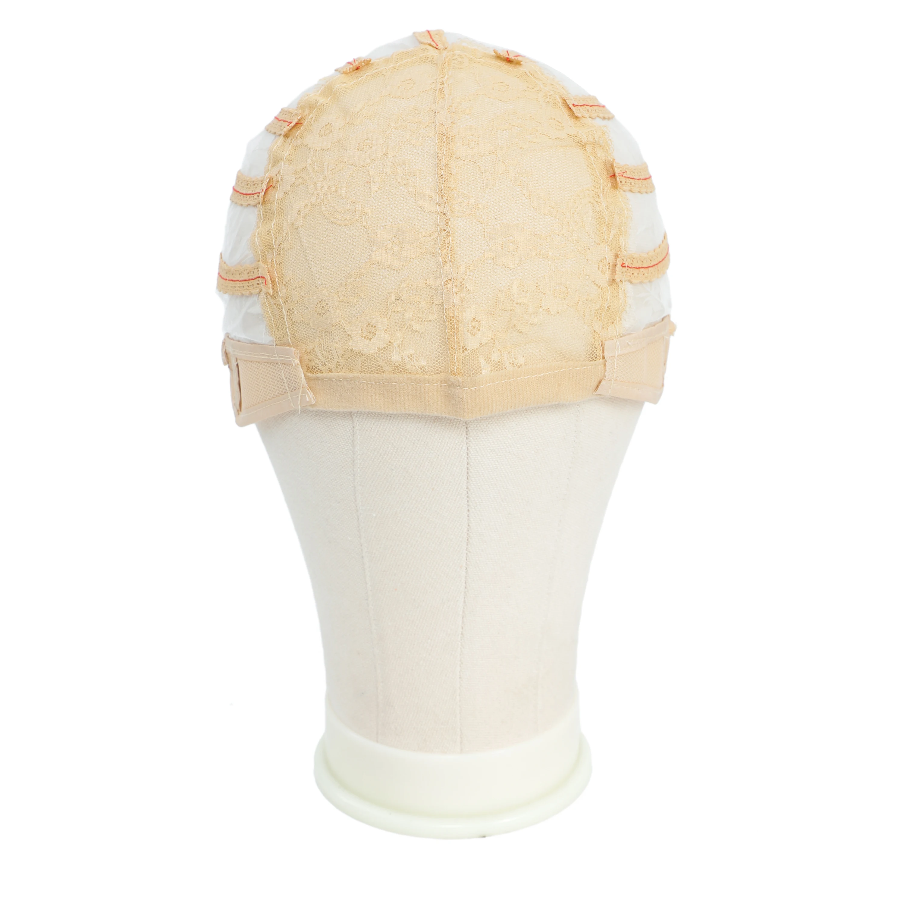 5pcs/lot Wig Caps for Making Wigs with Elastic Band on the Back Easy Weaving Ventilated Wig Caps with Plastic