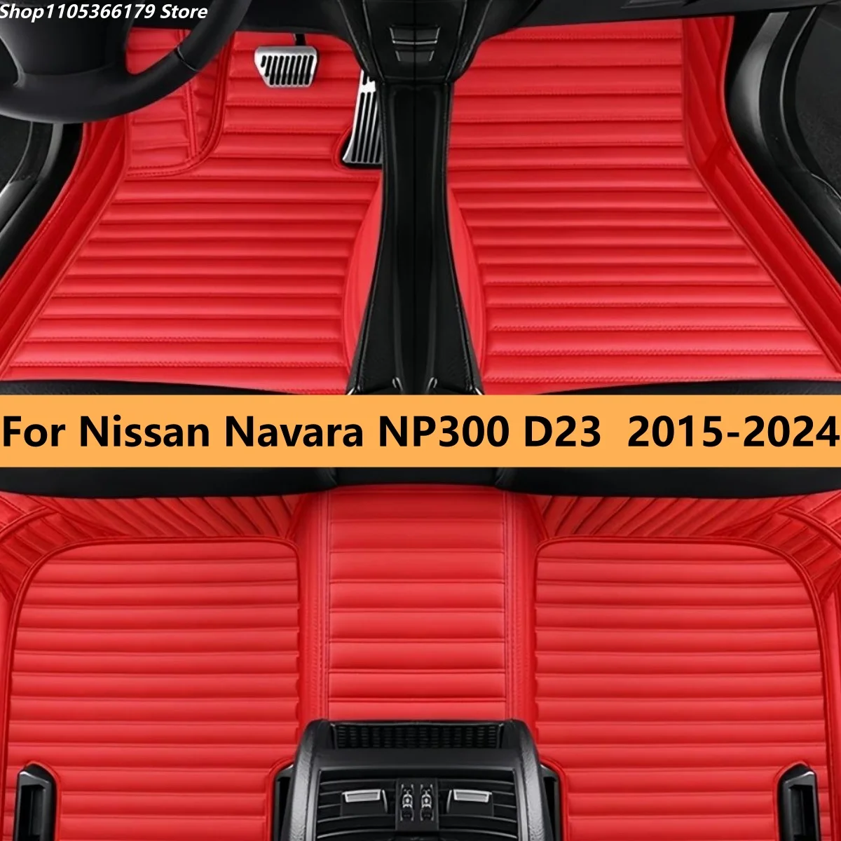 

Автомобильные коврики для Nissan Navara NP300 D23 2024 2023 2022 2021 2020 2019 2018 2017 2016 2015 Frontier, автоаксессуары, ковры