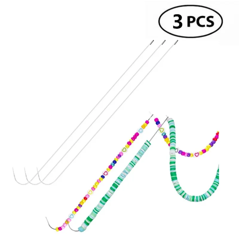 3Pcs Curved Beading…