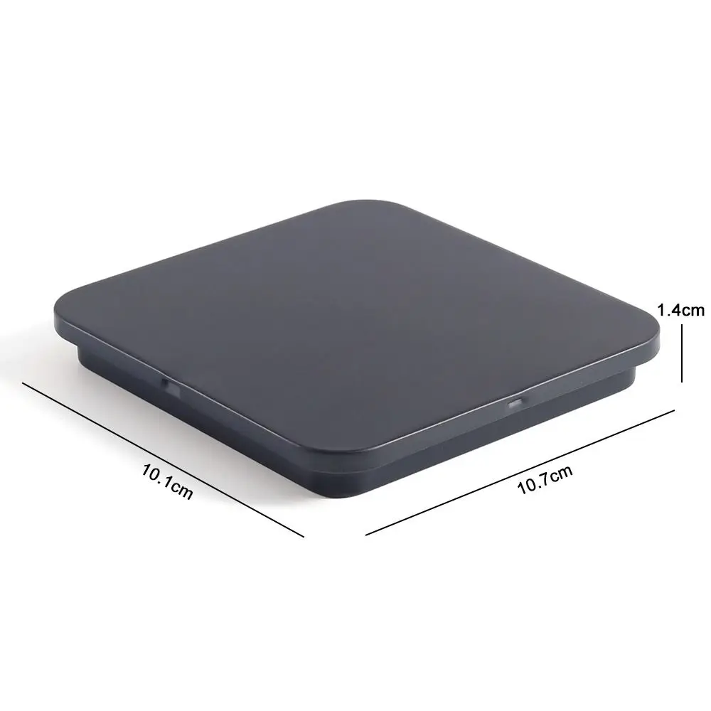 Square Flap Portable Tea Can White Tea Cake Packing Iron Box Metal Sealing Tin Box Party Festive Gift Boxes Supplies