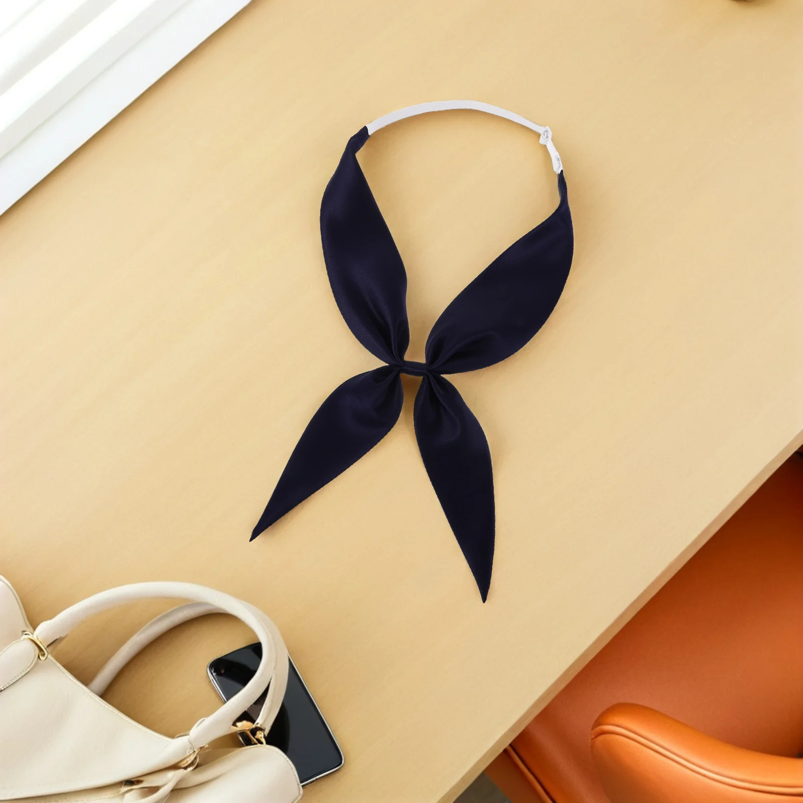 4 個の簡単に着用できる蝶ネクタイセーラースカーフセット通気性のある素材スタイリッシュな女子高生ネクタイハロウィンコスチュームアクセサリー