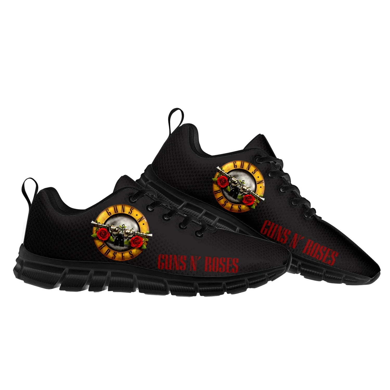 Guns N Roses Heavy Metal Rock Band Sports Shoes Mens Womens Teenager Kids Children Sneakers Custom High Quality Couple Shoes