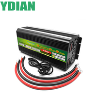 Made in China High-quality UPS Charger Power Inverter 2000W 3000W Modified Sine Wave DC 12V 24V to AC 220V LCD Display With USB