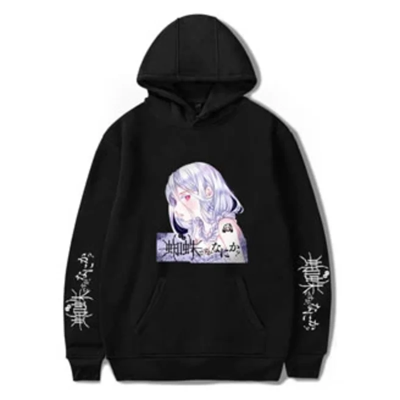 2025 yiyi2025yiyi2022 لذا أنا عنكبوت، لذا ماذا؟ مرحباً، كيف حالك؟ أنيمي هوديس بلوزات الرجال الصلبة الصوف هودي C