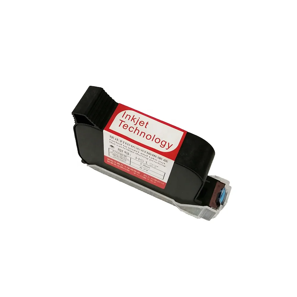 ตลับหมึก TIJ ขนาด 0.5 นิ้ว 1 นิ้ว สีดำ ขาว น้ำเงิน เหลือง เขียว หมึกสีแห้งเร็วชนิดน้ำ