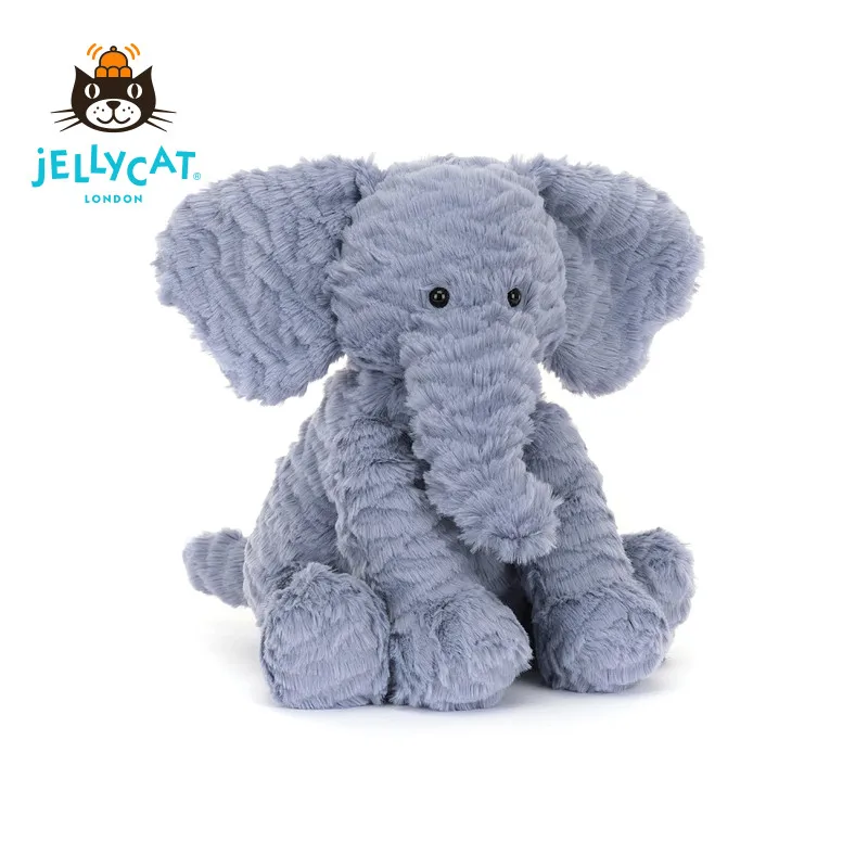 

Jellycat Wavy Elephant Plush Toy Comfort Doll Stuffed Animal for Kids Birthday Gift
