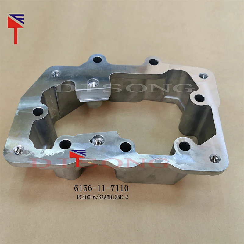 6156-11-7110 FOR S6D125  engine parts PC400-6 Diesel Engine Accessories Vese Chamber Cover housing rocker arm