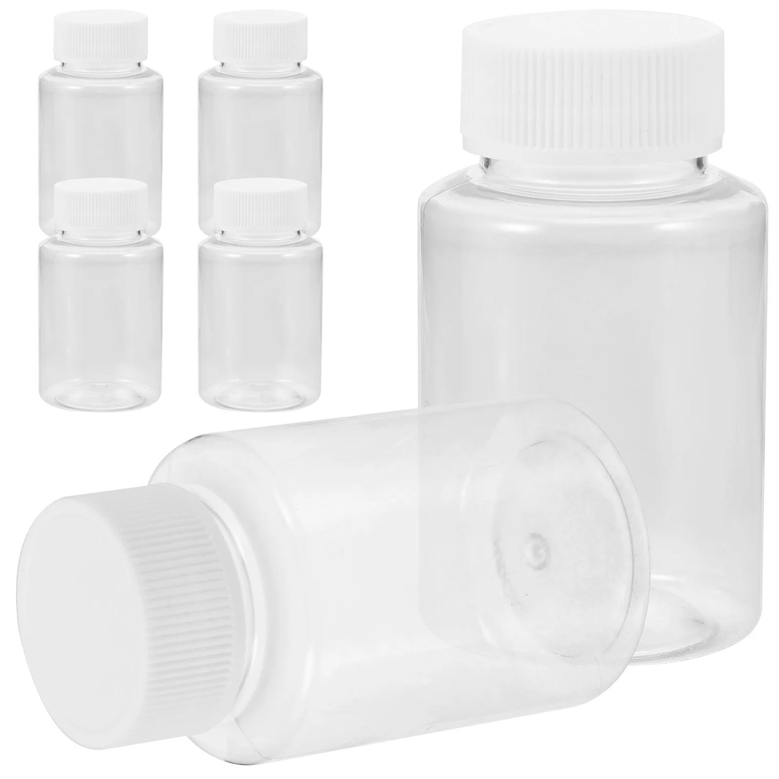 Oil Sample Bottle Vial for Lab Laboratory Reagent Storage Bottles with Caps Empty Chemical