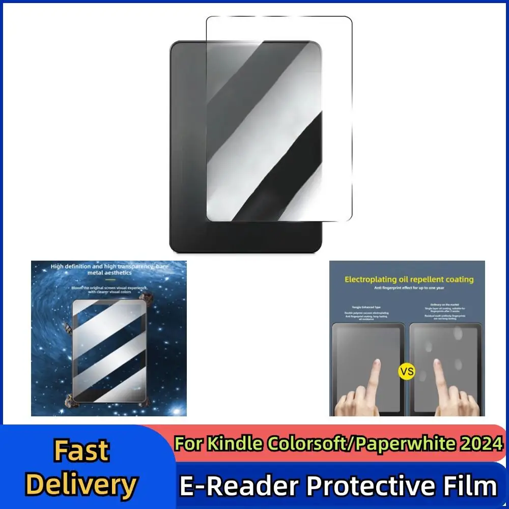 Para Kindle Colorsoft/Paperwhite 2024 HD película protectora para lector electrónico tableta de 7 pulgadas película de vidrio templado antiarañazos Dropshipping