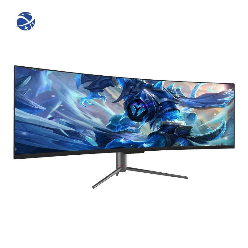 Gaming - Curved Computer Pc 49 Inch Super Wide 144hz 4k LED Backlight Pretty Design 38.5inch Curved Screen Gaming 16:9 3