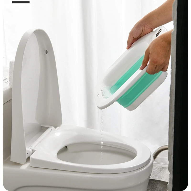 Folding Toilet Bidet Electric Bidet Toilet Seat Self Cleaning Hip Irrigator Suitable Male And Female For Most Toilet