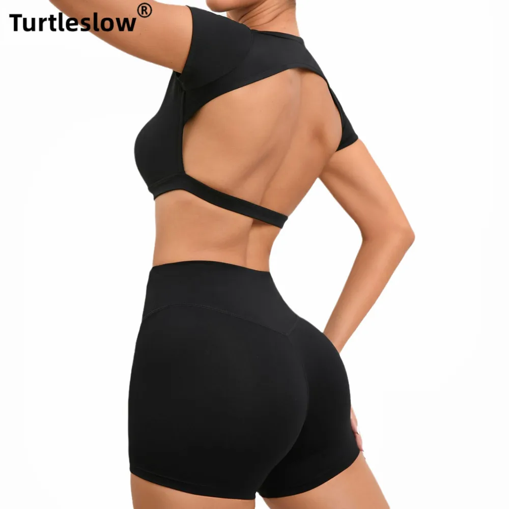 

High Waisted Hip Lifting Yoga Suit For Women Elastic Abdominal Tightening Fitness Quick-Dry Peach Buttocks Exercise Sportswear