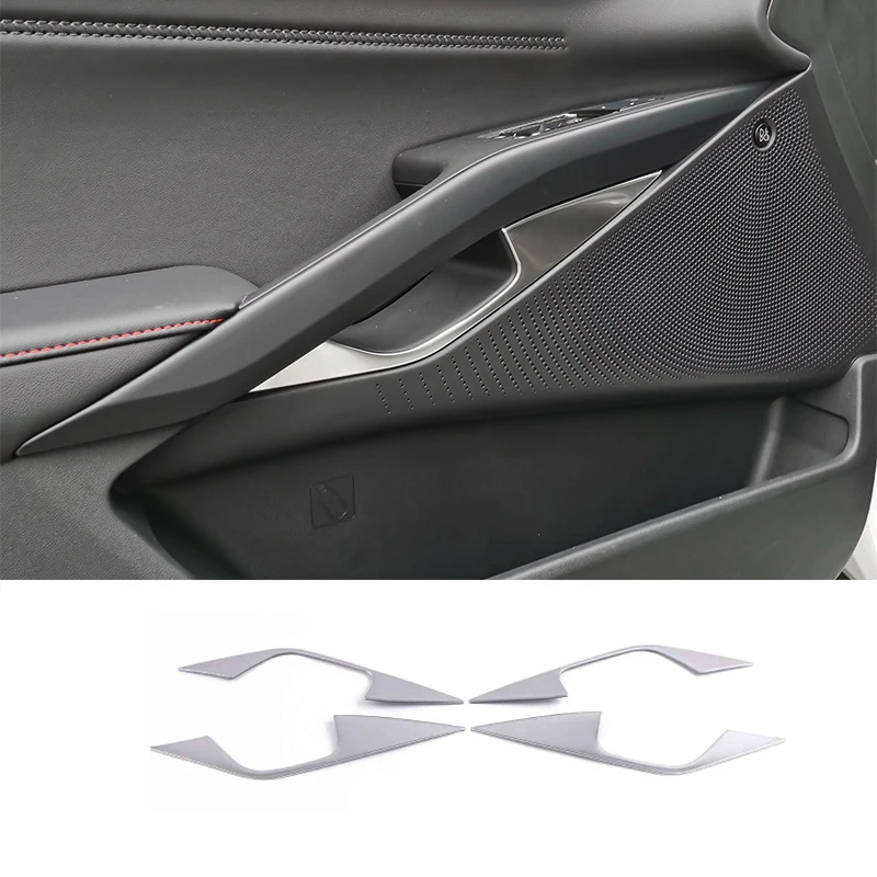 Car Interior Door Handle Trims Panel Protect Cover Decor for Ford Evos 2022 2023 2024 Accessories Auto Kit Styling Refit Modify