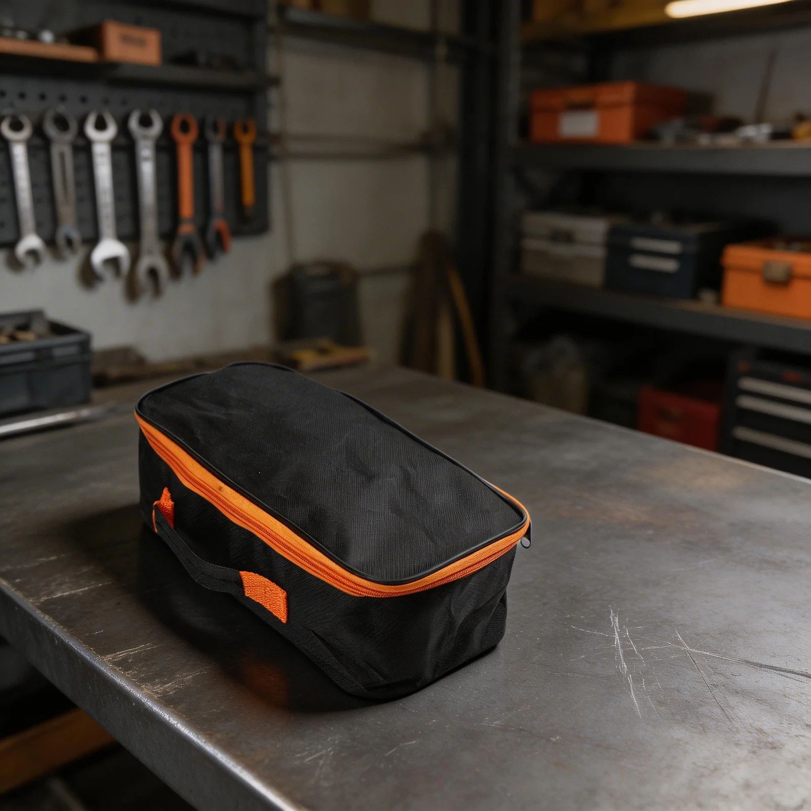 1pc Vacuum Cleaner Tool Bag With Handle Portable Zipper Tool Pouch Storage Bag Multiple Purpose Tool Organizers