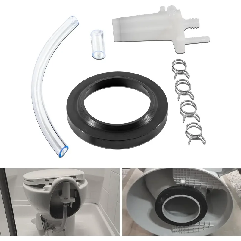 

34122 RV Toilet Vacuum Breaker Water Valve Kit for Thetford Style II/Lite/Plus/Residence