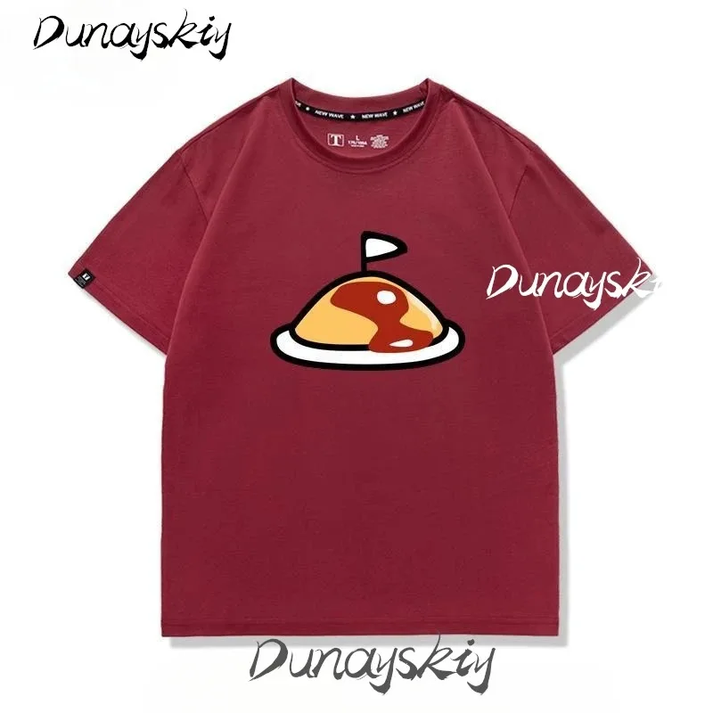 DY20 لذيذ في الزنزانة ميشي Izutsumi تأثيري اليومية تي شيرت عادية أنيمي مانغا البيض الأرز المقلي هالوين زي Customized25
