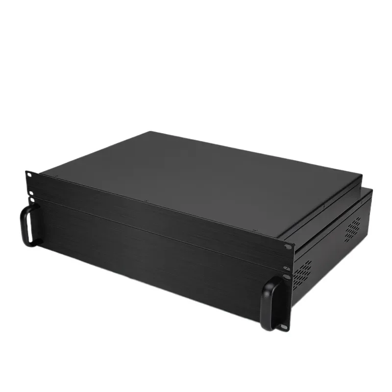 1U 2U 3U 4U 5U 6U All Aluminum Server Chassis Industrial Control Case Blank Panel 350mm To 500mm Depth Customization