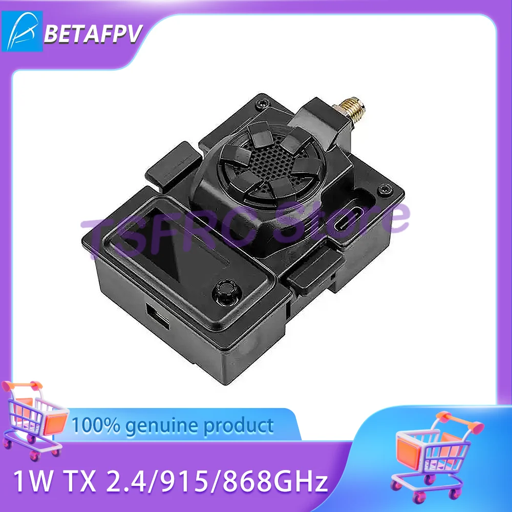 

BETAFPV ELRS Micro Long Range High Frequency Head Crossover Aircraft Signal Enhancement Supports 1W 2.4/915/868GHz