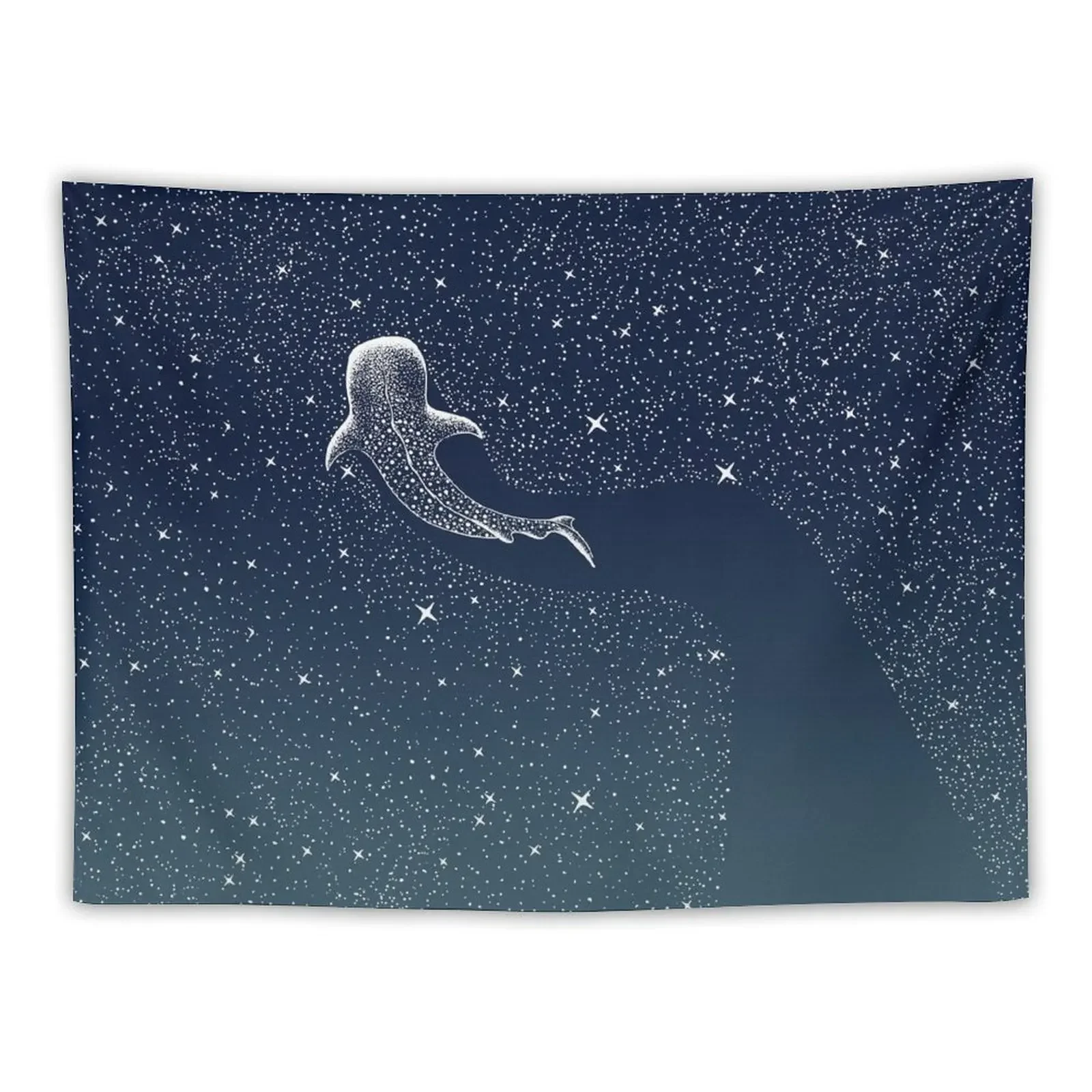 Star Eater COLOR GRAD - turquoise Tapestry Home Decoration Tapete For The Wall Tapestry