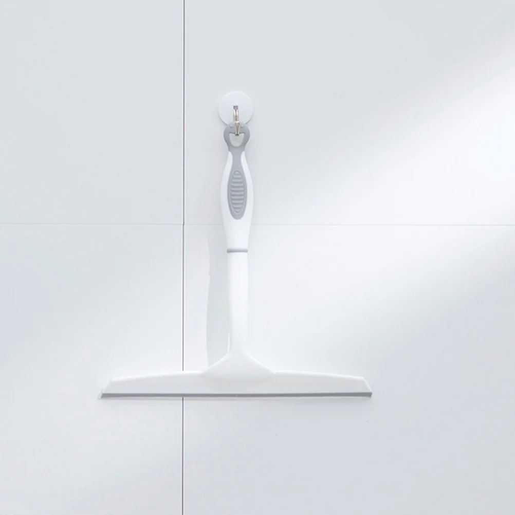 

Window Squeegee Cleaner with Anti-Slip Handle for Streak-Free Glass Cleaning on Cars Showers Baths Tiles Silicone Edge