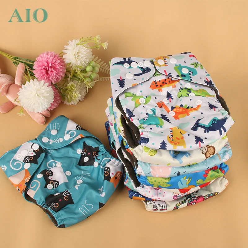 

Bamboo Charcoal Lining Reusable Infant Cloth Diaper Eco-friendly Nappy Washable Toilet Training Pant Baby Shower Gift Fit 0-3Y