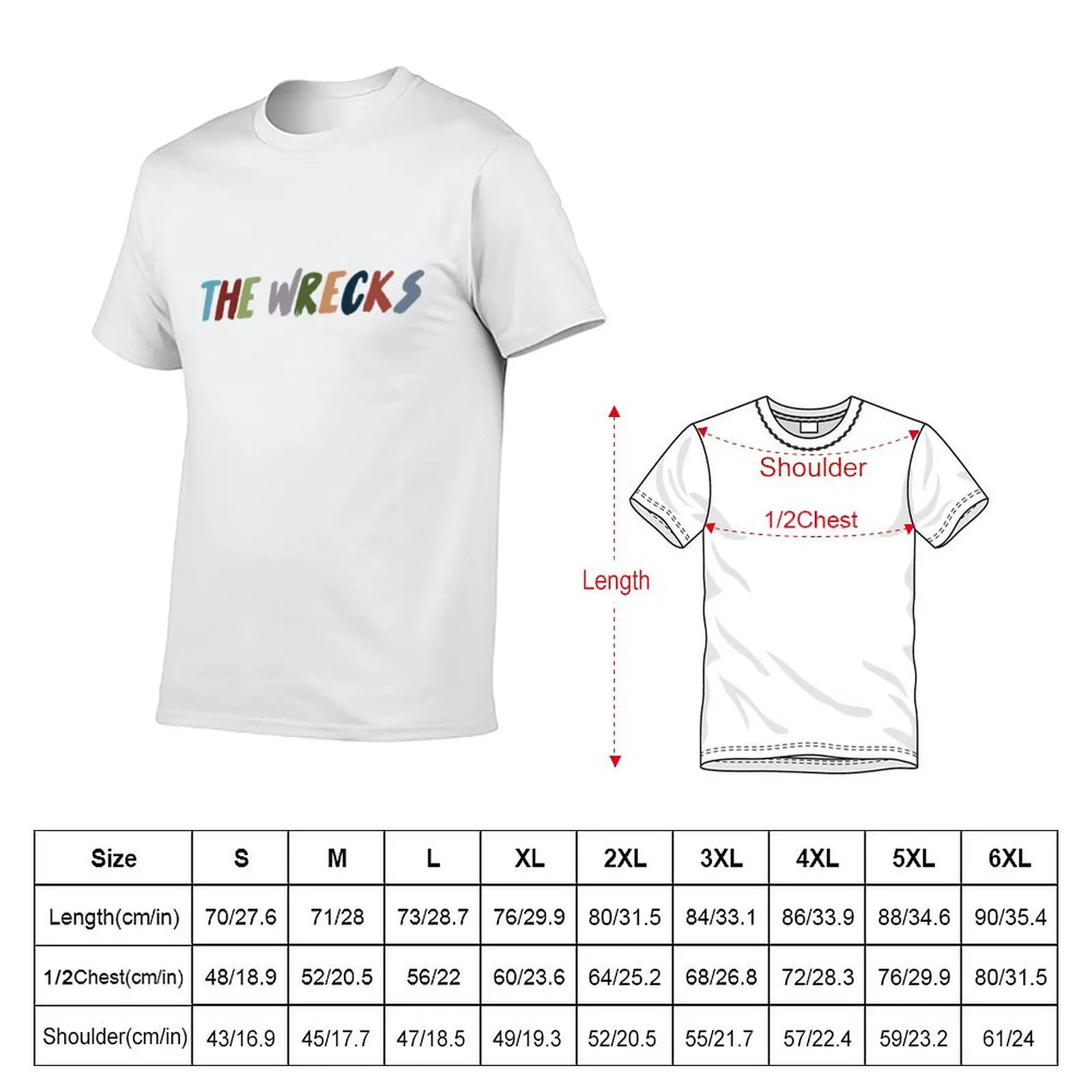 The Wrecks T-Shirt Comfort Stretch Tee Shirt