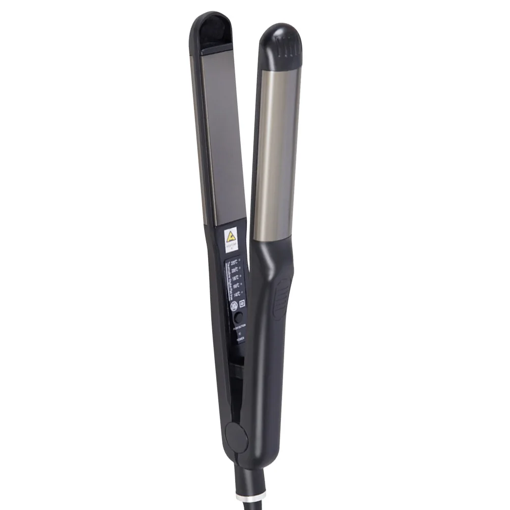 

1pc Straightener Curlers Professional Steam Iron Household Salon Use Chargeable Temperature Control Uniform Heating Fast