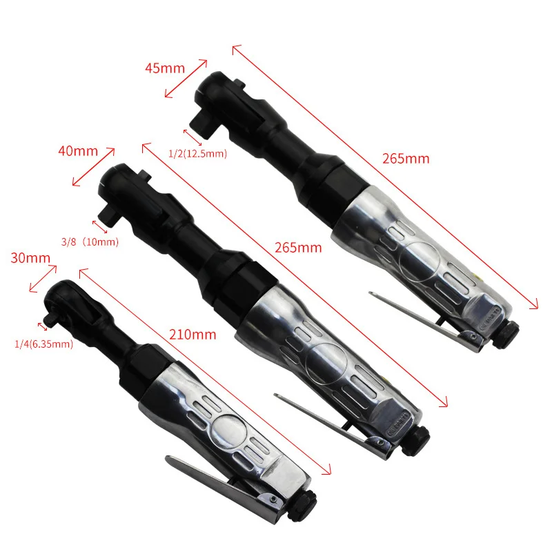 90 degree trigger straight pneumatic wrench small air cannon tool heavy Mini right angle pneumatic ratchet wrench