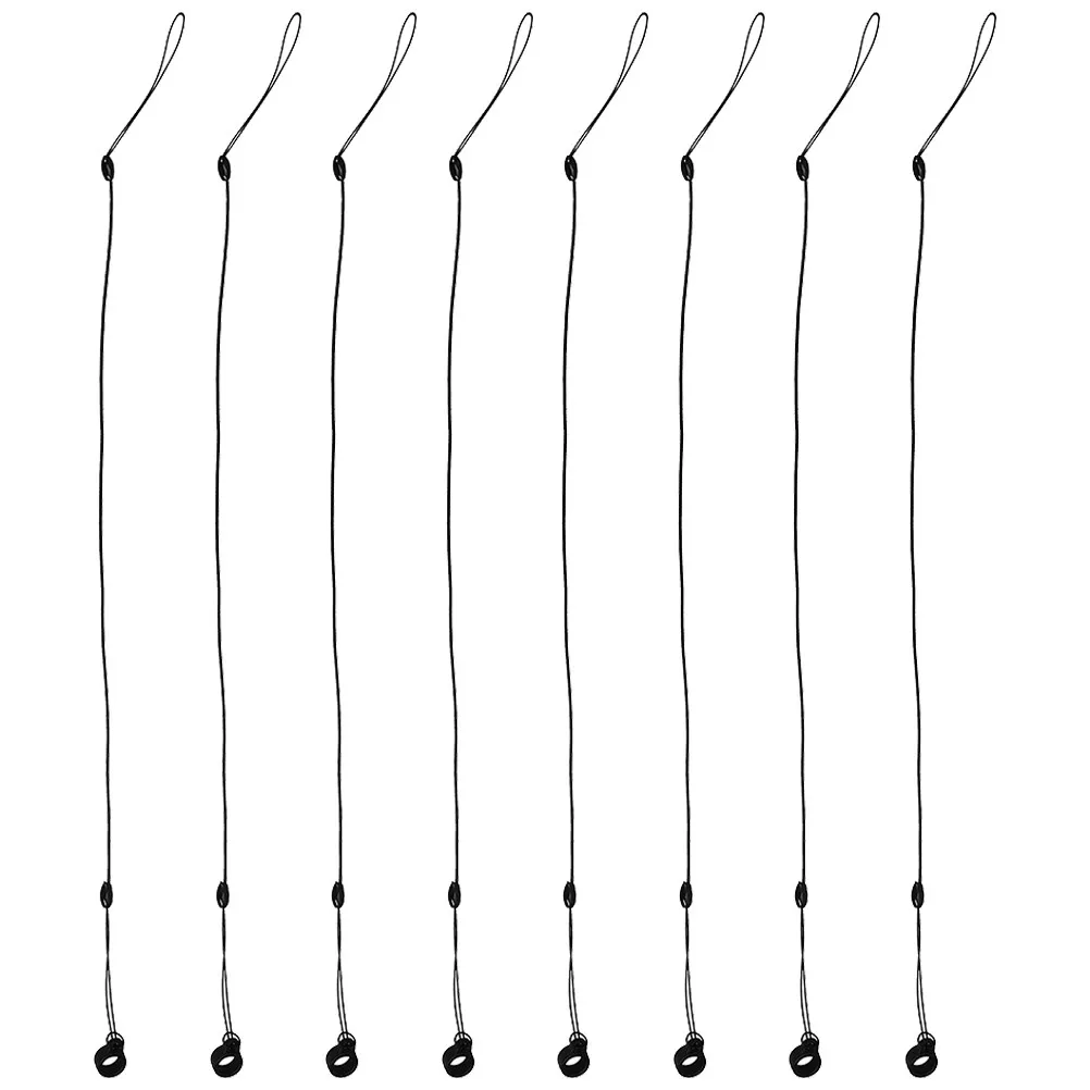 8 PCS Lanyard Stylus Stretch for Touch Pens Hanging Holder Leash Clipboard Elastic Tether