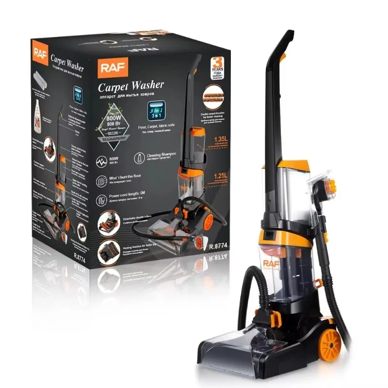 Airo RAF Electric Quality Carpet Washing Floor Cleaner Mop Car Seat Upright Shampooer Vacuum Cleaner Power Debris Carpet Cleaner