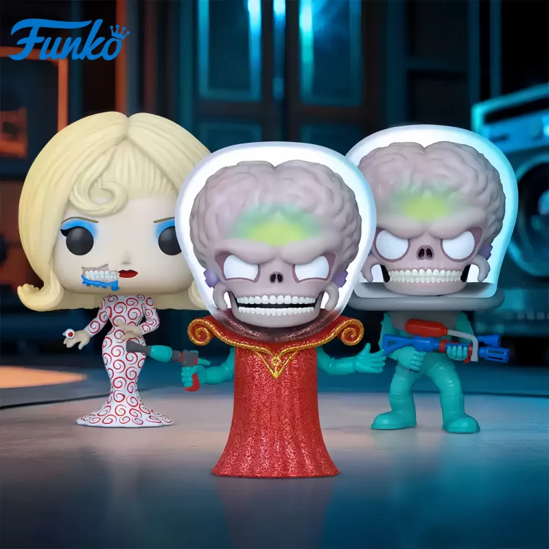 

Funko Pop SciFi Mars Attacks Martian Ambassador Anime Figure Action Figure Toys for Boys Gift Collectible Model Ornaments