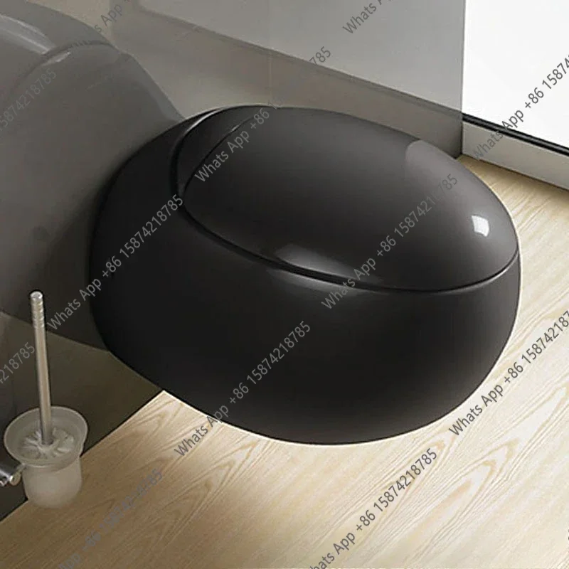 X Black Wall-mounted Toilet, Suspended Wall-mounted Toilet, Wall-mounted Hidden Water Tank, Ceramic Wall Toilet