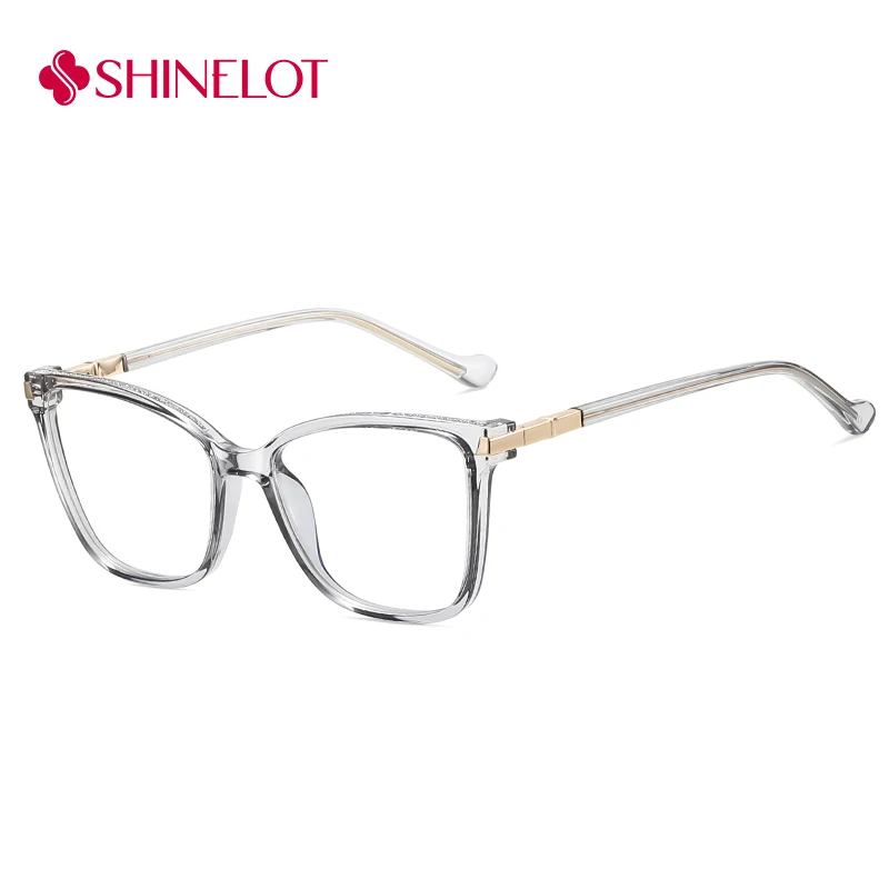 82228 إطار نظارات ريترو عين القطة أنثى نظارات حجب الضوء الأزرق إطار كامل نظارات أصلية على الطراز الأمريكي الجنوبي #4