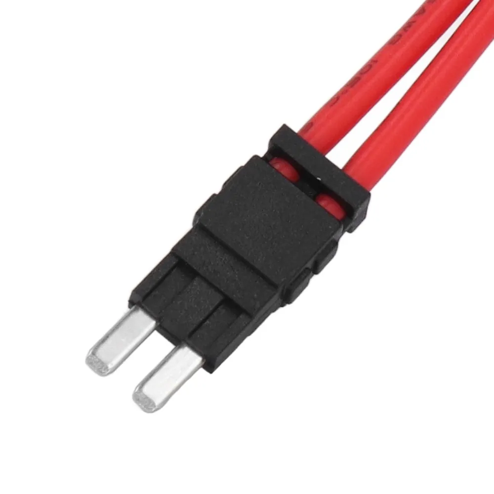 5 PCS Heavy Duty Car Holder Connector Long Feet 9.1mm 230mm Wire Extension Compact Direct Replacement Holder Connector