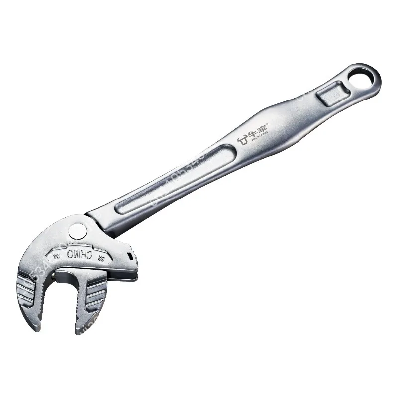 Professional 0-32mm Ratchet Self Tightening Adjustable Crab Claw Wrench Multi Size Quick Release Tool
