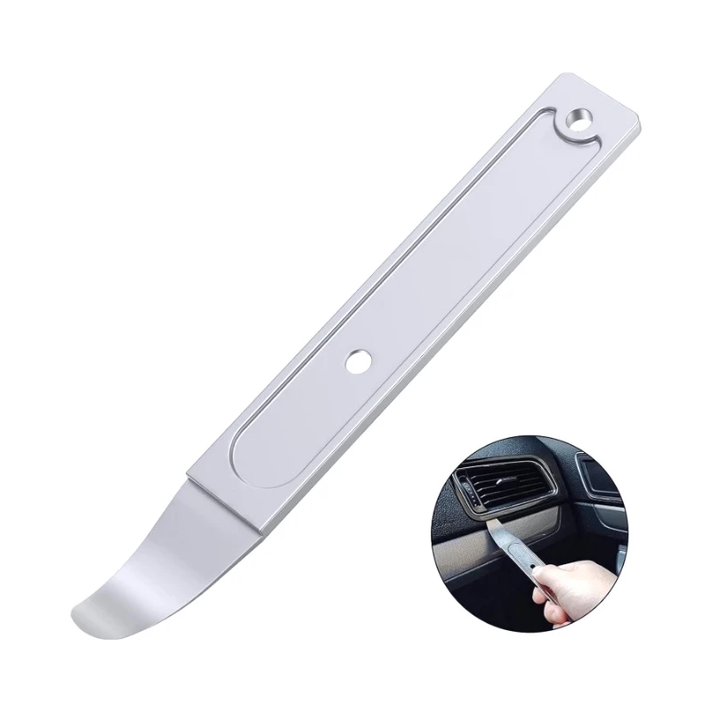 

Металлический инструмент-лопатка для снятия обшивки, демонтажа дверных панелей, креплений салона, приборной панели, установки и ремонта автомобильной аудиосистемы