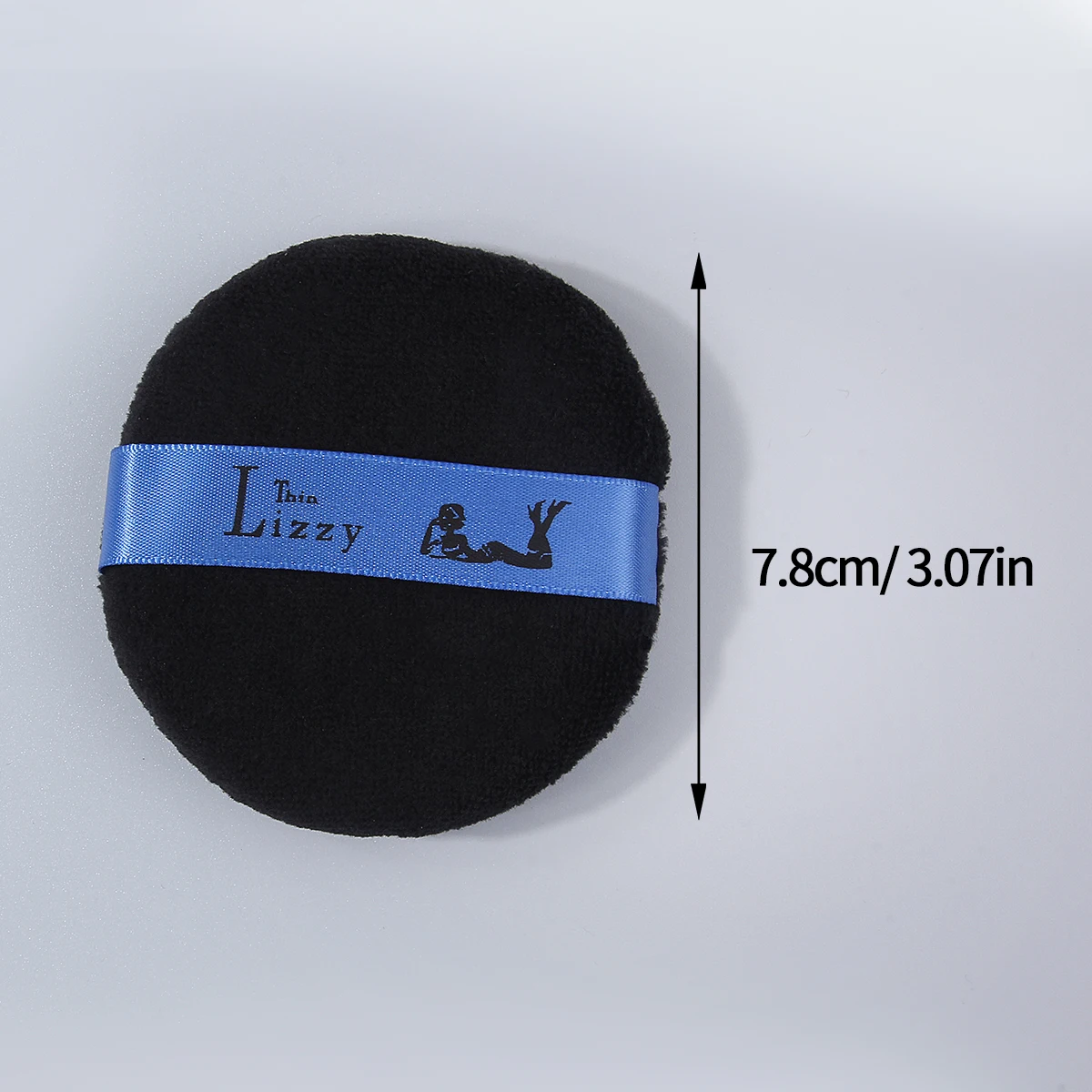 3PCS extra-large thickened sponge powder puff set, soft and fluffy round powder compact, suitable for loose powder/foundation