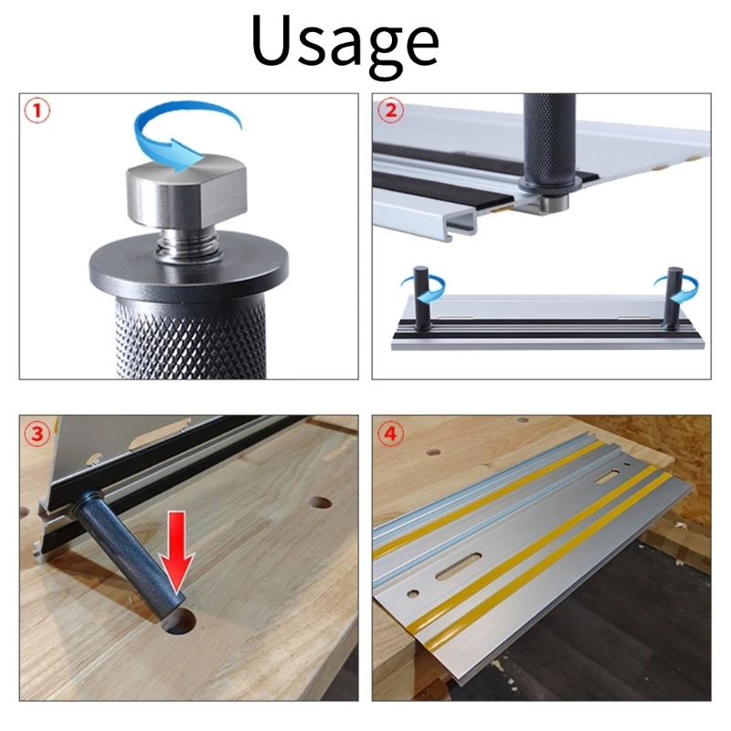 Innovative 19/20mm Woodworking Hole Table Track Joiner Enhances Journey