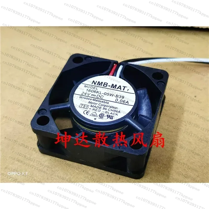 1PCS for Original 1606KL-05W-B39 24V 0.06A 4015 Inverter Cooling Fan
