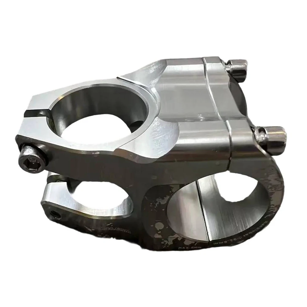 Vorbau aus 6061-Aluminium, 31,8 mm, Fahrradvorbau, Lenkerklemme aus schwarzer Aluminiumlegierung, bunte Dekoration, 31,8 mm Lenkerpassung